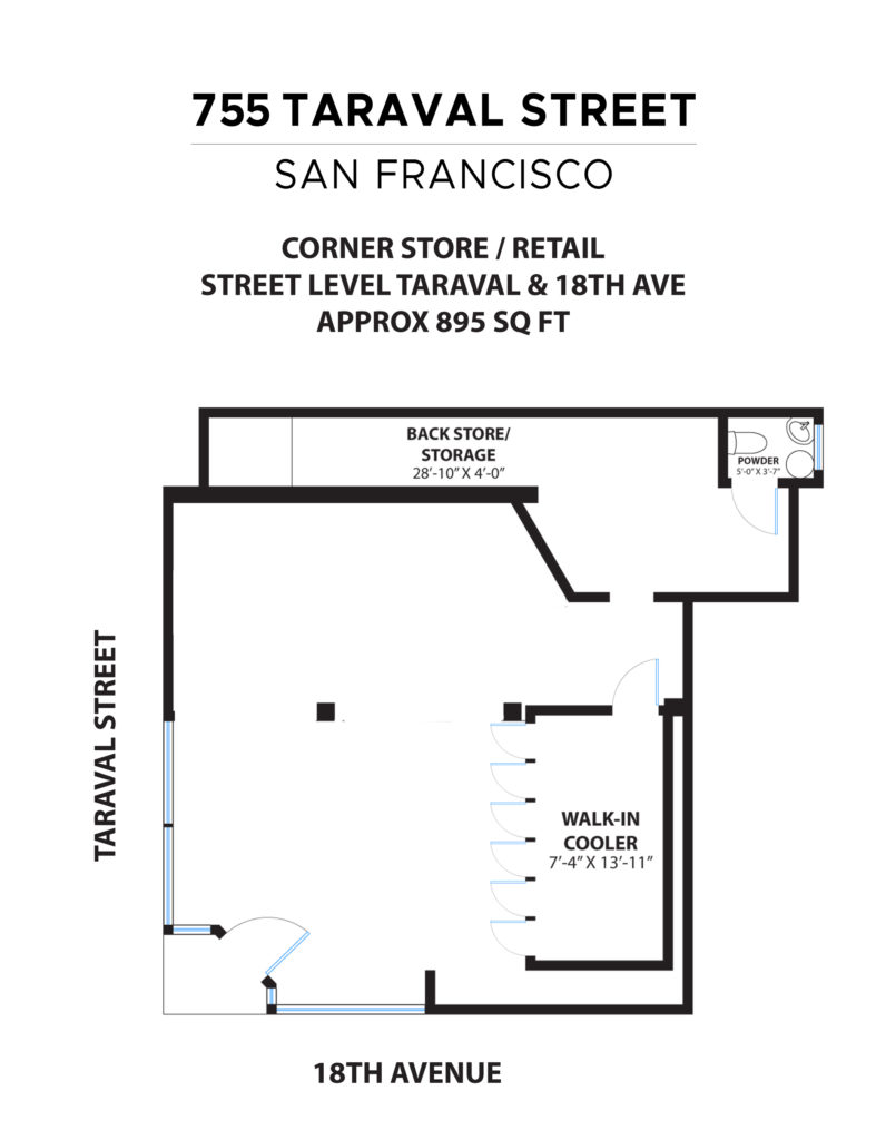 755 Taraval Floor Plan